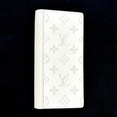 【極美品】LOUIS VUITTON　ルイヴィトン　タイガラマ　ポルトフォイユ ブラザ　アンタークティカ　長財布　M30298