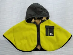 ブリーズ BREEZE ポンチョ マント リバーシブル 70cm～80cm ベビー服 子供服 中古