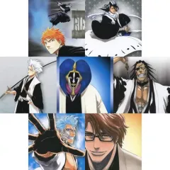 【中古】キャラカード(キャラクター) 集合 両面イラストカード7種セット 「BLEACHイラスト集 JET」 事前予約キャンペーン特典