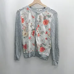 ◇ ⊇ GLOBAL WORK グローバルワーク 長袖 カーディガン サイズM グレー系 レディース E  【1410290062913】