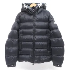 極上！ブラック！大ヒット後継♪ロゴ剥がれ心配なし！MONCLERサルジマンXL 極上！ブラック！大ヒット後継♪ロゴ剥がれ心配なし！MONCLER