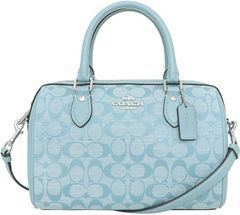 [コーチ] COACH バッグ(ショルダーバッグ) FCH141 CH141 コーンフラワーマルチ デニム シャンブレー シグネチャー ローワン サッチェル レディース アウトレット