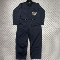 【#68】HUMAN MADE Jumpsuit Black ヒューマンメイド ジャンプスーツ ツナギ オールインワン ブラック XL