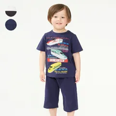 kidsforet  JR新幹線電車プリント半袖パジャマ