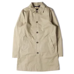 美品 DIESEL ディーゼル コート 高密度 コットンツイル ステンカラーコート ベージュ S アウター ジャケット 無地 ブランド ビジネス フォーマル カジュアルのサムネイル