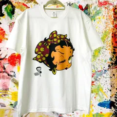 ベティ レトロ リプリント Tシャツ 半袖 メンズ 新品 個性的 白 Betty（ベティ・ブープ） ベティブープTシャツ Betty Boop Tシャツ ヴィンテージキャラTシャツ 90sアメリカンアニメ レトロTシャツ ピンナップガール セクシーキャラ