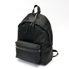 サンローラン / SAINT LAURENT　シティ バックパック / リュックサック　534967　ECONYL/スムースレザー/ナイロン　ソーブラック 【中古】 商品番号 S-158274