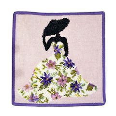 FEILER フェイラー ハンカチタオル Miss flower 52 violet