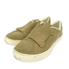 Onitsuka Tiger オニツカタイガー スニーカー 表記サイズ:22.5cm スウェード ベルクロ ベージュ レディース / 240001165441