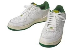 NIKE ナイキ AirForce1 エアーフォースワン Low Retro QS West Indies スニーカー 2001 限定版 ホワイト グリーン 良品 中古 4c073799