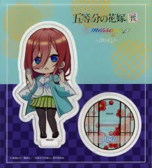 【中古】アクリルスタンド・アクリルパネル 中野三玖 ミニアクリルスタンド 「五等分の花嫁展 MESSAGE petit」