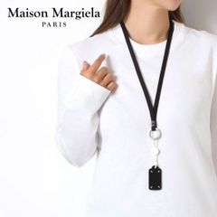 24AWモデル メゾン マルジェラ Maison Margiela レディース 4ステッチ ネックストラップキーリング【ブラック】 SA1UA0007 P5427 T8013/【2024-25AW】goods