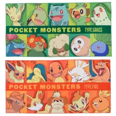【中古】雑貨 全2種セット プレミアムバスタオル～くさ＆ほのお～ 「ポケットモンスター」
