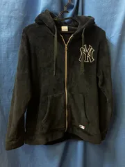 【必見！】ニューヨーク　ヤンキース　ふわふわパーカー　L ブラック