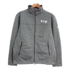 THE NORTH FACE ノースフェイス ソフトシェルジャケット アウトドア 企業ロゴ グレー (メンズ L) 中古 古着 S9847