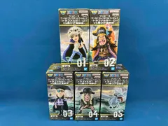 未開封品 [全5種セット]バンプレスト ワンピｰス ワｰルドコレクタブルフィギュア -トラファルガｰ･ロｰVS黒ひげ海賊団- ワンピｰス