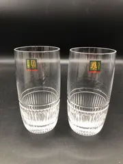 HOYA クリスタルガラス　2個セット　【M】