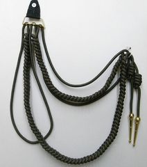 ★野戦飾緒　カーキレーヨンロープ製★新品
