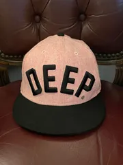 NEW ERA × 10DEEP ウールレーヨンベースボールキャップ ピンク×ブラック 7-3/8 58.7cm