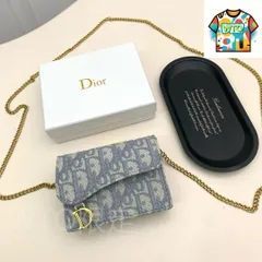 【今日WTO】Dior ディオール サドル シリーズ ウォレット オブリークプリントとDロゴの?金デザイン-WTO輸入2-DP41