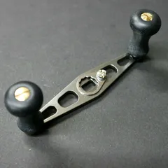 NSクラフト製リールハンドルSP35　アブガルシアアンバサダー SP35-TiGr-BK】NSクラフト リールハンドル(ABU 五十鈴工業 アブ