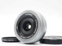 オリンパス Olympus M.Zuiko ED 14-42mm f/3.5-5.6 EZ Lens 銀 [美品] #S92A