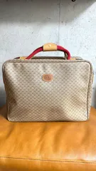GUCCI　グッチ　オールドグッチ　マイクロGG　シェリーライン　ハンドバッグ　ボストンバッグ　トラベルバッグ【BB08585】