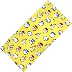 【中古】タオル・手ぬぐい 集合(イエロー) バスタオル 「ちいかわ なんか小さくてかわいいやつ×しまむら」