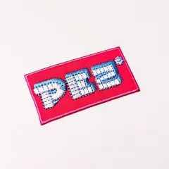 送料無料！ ★刺繍アイロンワッペン★【 PEZ（ ペッツ ）】 〚アメリカン雑貨 アメトイ〛