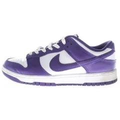 NIKE (ナイキ) DUNK LOW RETRO COURT PURPLE ダンク レトロ コートパープル ローカットスニーカー ホワイト/パープル US9/27cm DD1391-104