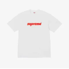 【雷市場（ポンジャン）商品韓国直送】（ XL ） Supreme(シュプリーム) フィンライン Tシャツ 白 ー 24SS