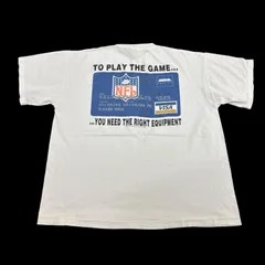 90s NFL Visa メキシコ製　アメフト　Americanfootball フェスTシャツ　ヴィンテージTシャツ　企業Tシャツ　ビンテージTシャツ シングルステッチ　クレジットカード　プロモTシャツ DJ-60
