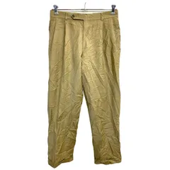 NAUTICA スラックス W32 ノーティカ タック ウールパンツ ベージュ 古着卸 アメリカ仕入 2405-1638