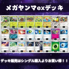 2025年最新】メガヤンマ デッキの人気アイテム - メルカリ