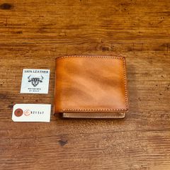二つ折り財布 イタリア産マットーネレザー メンズ 財布 長財布 ハンドメイド 男性 ロングウォレット 送料無料 本革 牛革