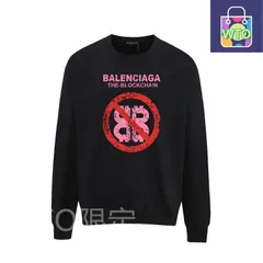 Balenciaga パリセーガ ロゴプリント スウェットシャツ [本日特価|新品未使用品]-WT0輸入-SS69