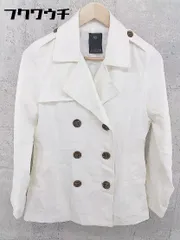 ◇ AZUL BY MOUSSY アズールバイマウジー 長袖 コート サイズS ホワイト レディース 【中古】 【1002802343612】