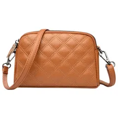 ブラウン ショルダー バッグ レディース お財布 ポシェット 斜めがけ 本革 レザー クラッチ ウォレット かばん 鞄 ブランド