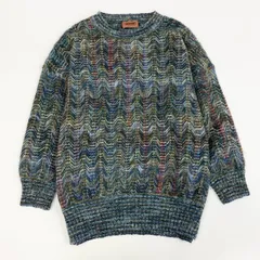 現行/極美品　MISSONI ミッソーニ　ニット　ジャケット　ネイビー　イタリア 2025年最新】MISSONI ジャケット・アウターの人気アイテム