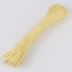 さらに値下げ！【アウトレット品】パラコード 4mm×30m　クリームイエロー A