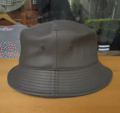 【ＳＡＬＥ】NEW HATTAN（USA）ニューハッタン！2005年創業：アメリカ：ＮＹ発・帽子専門メーカー！ＰＵレザー素材使用！ＮＥＷＨＡＴＴＡＮ（ＵＳＡ）ＰＵレザー・バケットハット