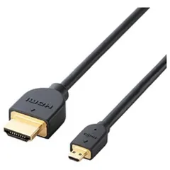【 新品 未開封 】   エレコム micro HDMIケーブルク ブラック [1.5m /HDMI⇔MicroHDMI /スタンダードタイプ /4K対応] DH-HD14EU15BK 未使用 送料無料