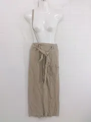 ◇ ◎ Simplicite シンプリシテェ ラップ巻き風 ロング ナロー スカート サイズ F ベージュ レディース P  【中古】 【1208300004585】