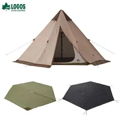 【未使用】LOGOS Tradcanvas VポールTepee400-BB Tradcanvas VポールTepee400-BB 71805573 1式（直送品） LOGOS/ロゴス