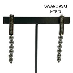 美品 SWAROVSKI スワロフスキー ピアス シルバーパール シルバー アクセサリー レディース S5T346