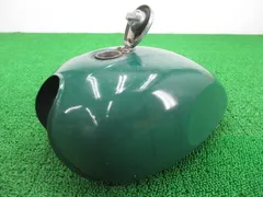 エストレヤ タンク 緑 カワサキ 純正 中古 バイク 部品 BJ250A 自家塗装 コケキズ無し 凹み無し 修復素材やペイント素材に tQのサムネイル