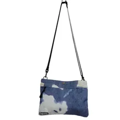 【中古品】Supreme シュプリーム × THE NORTH FACE ザノースフェイス BLEACHED DENIM SHOULDER BAG NM72154I ブリーチ デニム ショルダーバッグ カバン 鞄 【188-250714-as-33-izu】