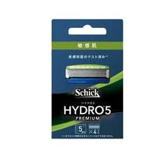 2024年最新】シック Schick 5枚刃 ハイドロ5 敏感肌用 プレミアム