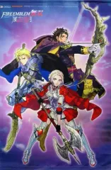 【中古】タペストリー エーデルガルト＆ディミトリ＆クロード B2タペストリー 「Switchソフト ファイアーエムブレム無双 風花雪月」 ゲーマーズ購入特典