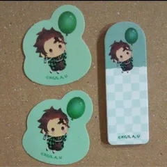 鬼滅の刃  竈門炭治郎 アニプレックス 付箋 フレークシール バルーンver.